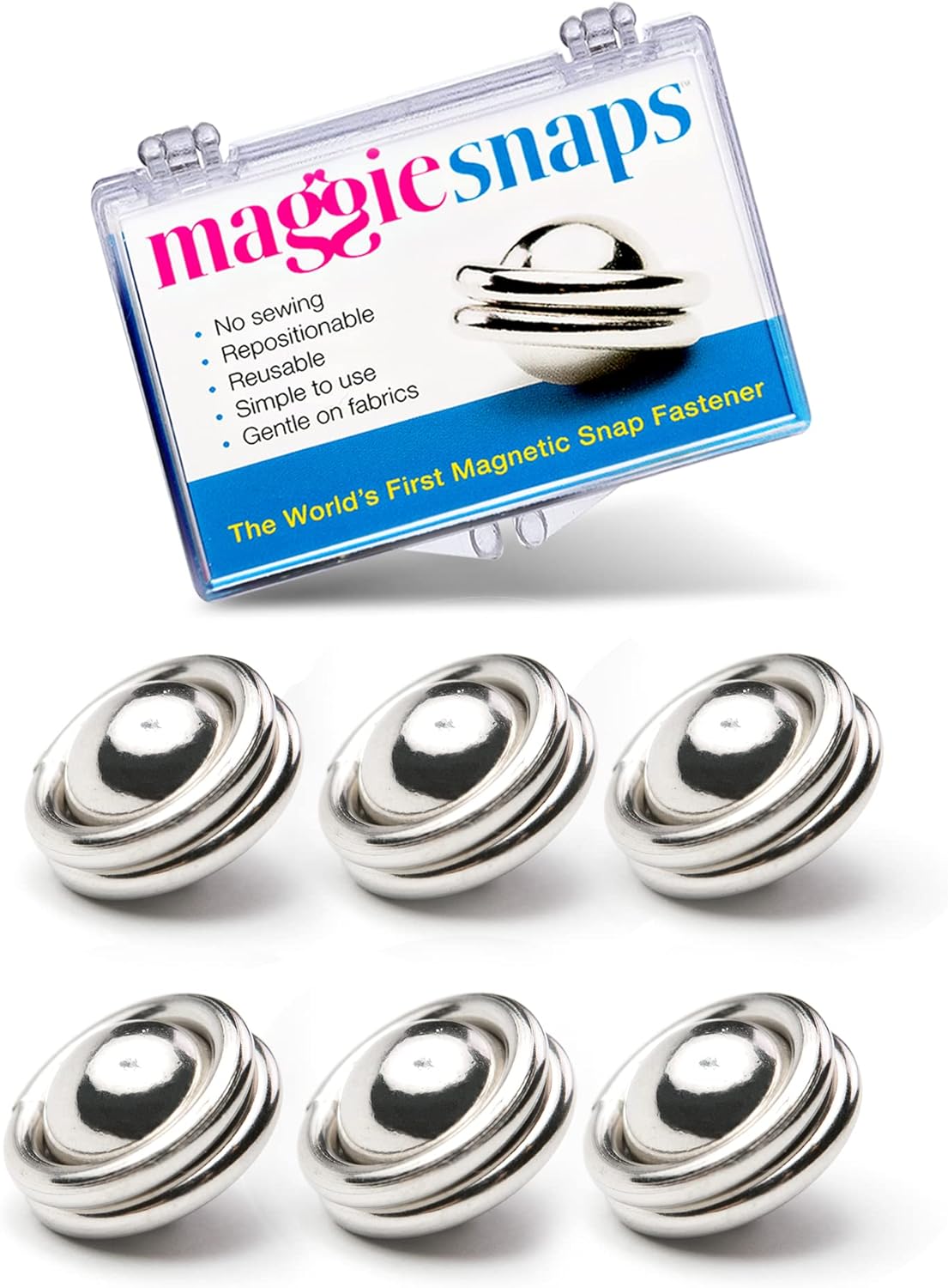 MAGNETIC BROOCH:Maggie 1-Snap Magnetic Brooch